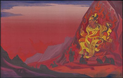 Dowództwo Rigden Djapo, 1933 autorstwa Nicholas Roerich