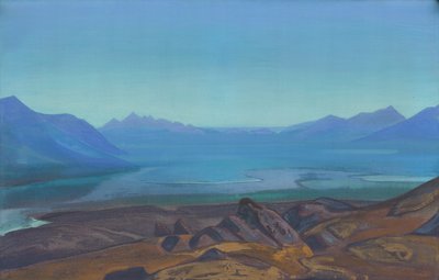 Dangra Yumtso, 1932 autorstwa Nicholas Roerich