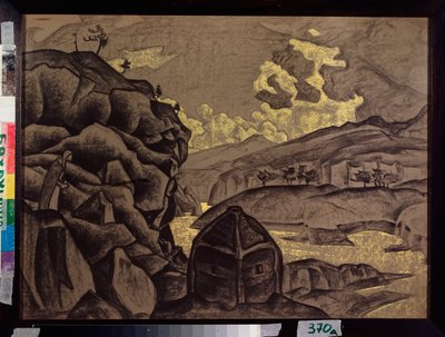 Dekoracja do "Peer Gynta" Henrika Ibsena, 1912 autorstwa Nicholas Roerich