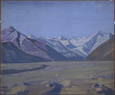 Od Kurul w kierunku Łańcucha Karakorum, 1926 autorstwa Nicholas Roerich