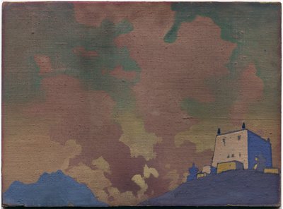 Gompa, 1932 autorstwa Nicholas Roerich