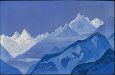 Guru-Guri Dhar, 1931 autorstwa Nicholas Roerich