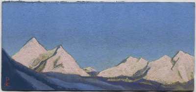 Himalaje, 1944 autorstwa Nicholas Roerich