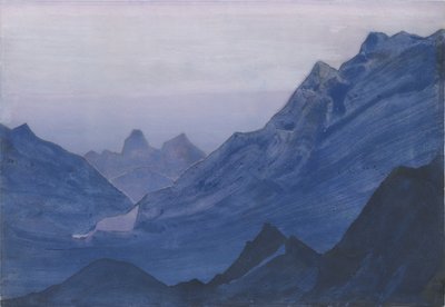 Himalaje, okładka albumu, 1934 autorstwa Nicholas Roerich