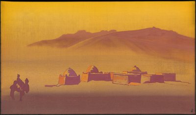 Karakirgizowie, 1932 autorstwa Nicholas Roerich