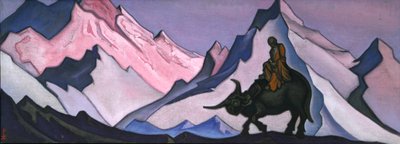 Postacie laotańskie, 1943. autorstwa Nicholas Roerich
