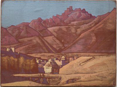 On, pompa, 1925 autorstwa Nicholas Roerich
