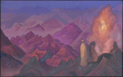 Mahomet prorok autorstwa Nicholas Roerich