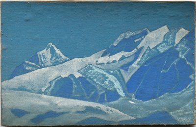 Studium górskie, ok. 1928?31 autorstwa Nicholas Roerich