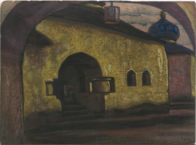 Psków, 1922 autorstwa Nicholas Roerich