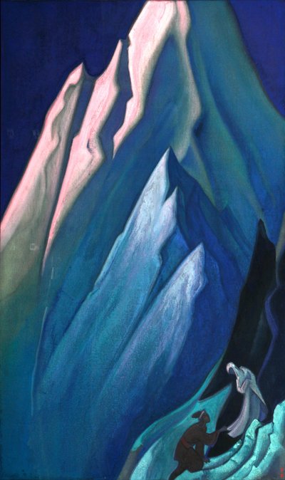 Ta, która prowadzi”, 1944. autorstwa Nicholas Roerich