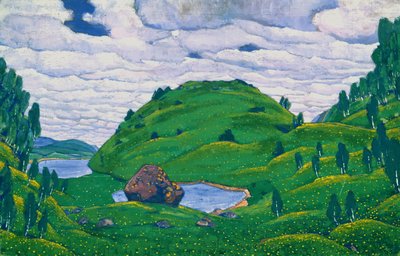 Szkic do „Święta wiosny” Igora Strawińskiego autorstwa Nicholas Roerich