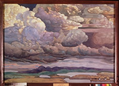 Skyscape autorstwa Nicholas Roerich