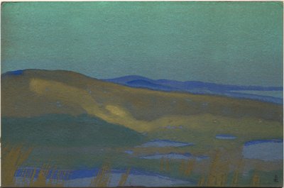 Bagna Cajdamu, 1936 autorstwa Nicholas Roerich