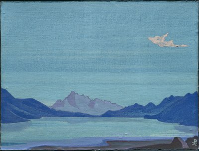 Jeziora Tybetańskie, 1933 autorstwa Nicholas Roerich