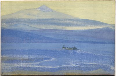 Ścieżka tybetańska, 1931 autorstwa Nicholas Roerich