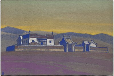Tsagan-Kure, Mongolia Wewnętrzna, 1936 autorstwa Nicholas Roerich