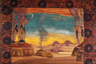 Nieznany obraz autorstwa Nicholas Roerich