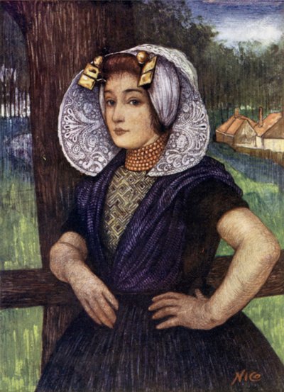 A Girl of Goes (kolor lito) autorstwa Nico Jungman