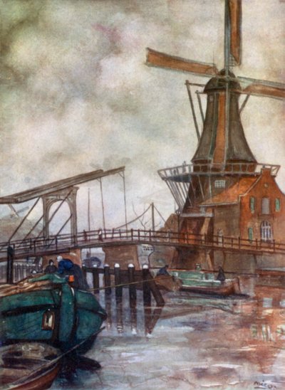 Mill de Adrian, Haarlem autorstwa Nico Jungman