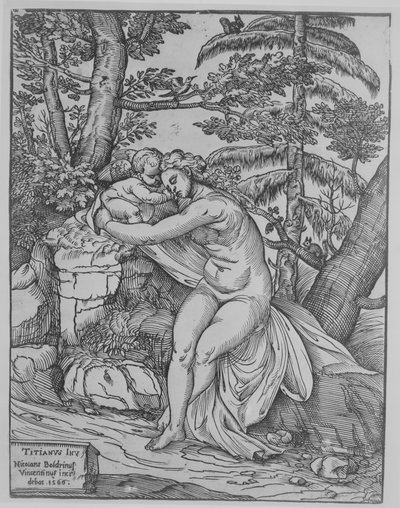 Wenus i Kupidyn, 1566., 1566. autorstwa Nicolò Boldrini