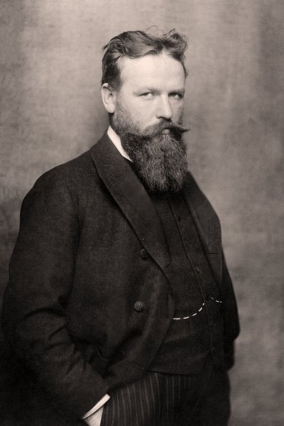 Portret Franza Metznera autorstwa Nicola Perscheid
