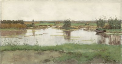 Staw na łące autorstwa Nicolaas Bastert