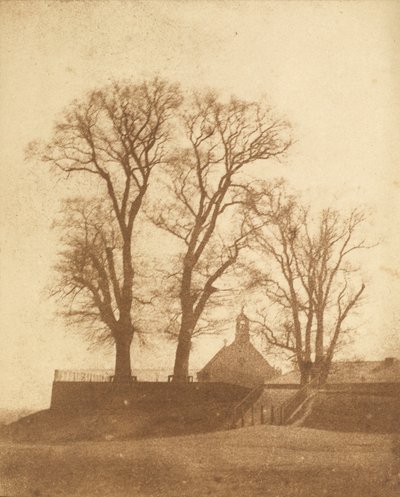 Forbury Hill, Reading, c. 1845. autorstwa Nicolaas Henneman