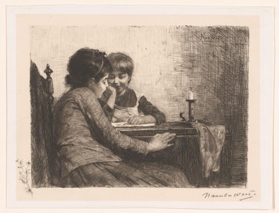 docenianie sztuki autorstwa Nicolaas van der Waay (signed by artist)