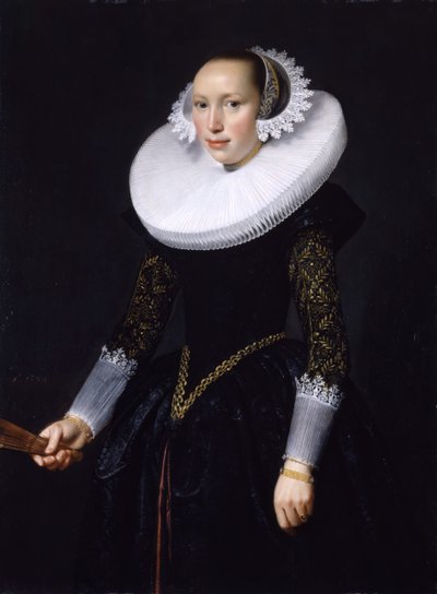 Portret kobiety, 1630. autorstwa Nicolaes Eliasz Pickenoy