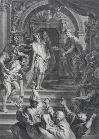 Ecce Homo, według Petera Paula Rubensa autorstwa Nicolaes Lauwers