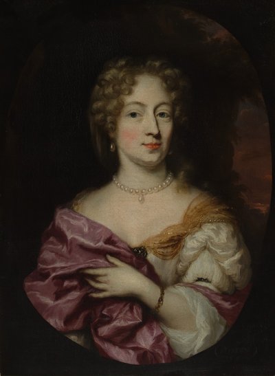 Ingena Rotterdam zmarła w 1704 r., Zaręczona z admirałem Jacobem Binkesem, 1676 r. autorstwa Nicolaes Maes