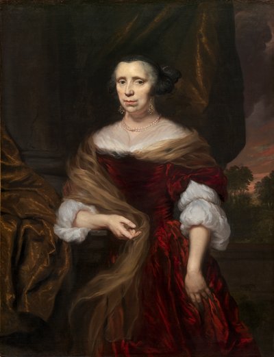 Portret damy autorstwa Nicolaes Maes