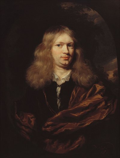 Portret młodego mężczyzny autorstwa Nicolaes Maes