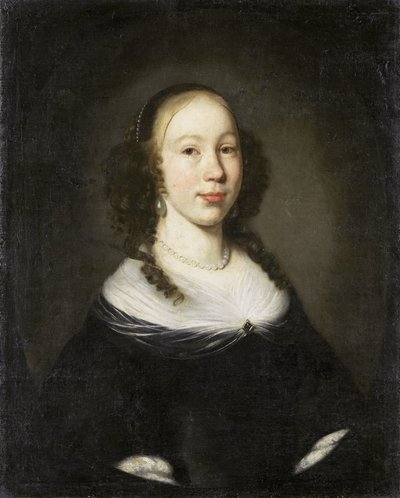 Portret młodej kobiety autorstwa Nicolaes Maes