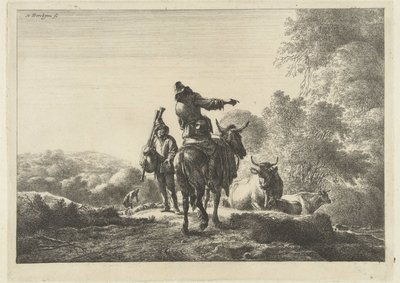 dudziarz autorstwa Nicolaes Pietersz Berchem