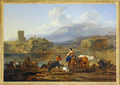 Zdanie egzaminu ... autorstwa Nicolaes Pietersz. Berchem