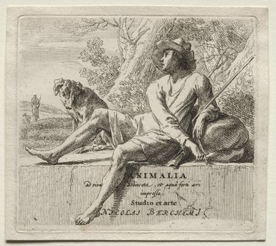 Seria Nicolaes Berchem Starszy Pasterz. autorstwa Nicolaes Pietersz. Berchem