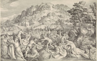 Dzieciobójstwo w Betlejem autorstwa Nicolaes de Bruyn