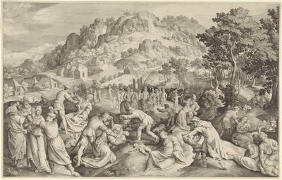 Dzieciobójstwo w Betlejem autorstwa Nicolaes de Bruyn