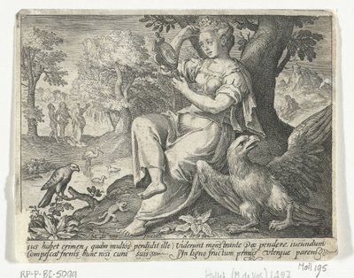 Poczucie twarzy Pięć zmysłów (tytuł serii) autorstwa Nicolaes de Bruyn
