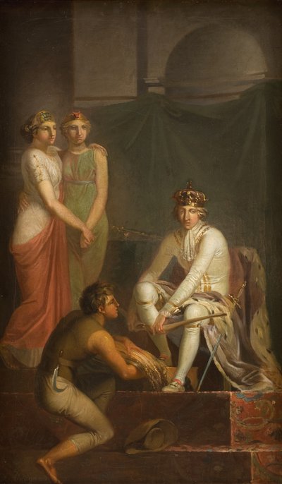 Zniesienie adkrypcji w 1788 r. autorstwa Nicolai Abildgaard