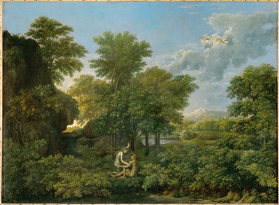 Le Printemps, ou le Paradis Terrestre - Wiosna, czyli raj na ziemi ... autorstwa Nicolas (attr.to) Poussin