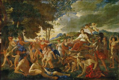 Triumf Flory ... autorstwa Nicolas (attr.to) Poussin