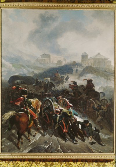 Armia francuska przekracza Sierra Guadarrama w grudniu 1808 r. ... autorstwa Nicolas Antoine Taunay