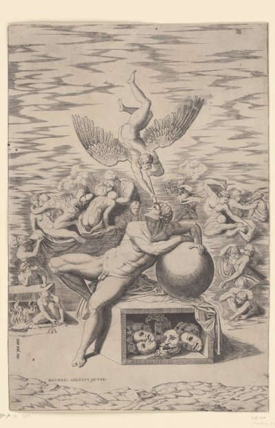 Sen autorstwa Nicolas Beatrizet (attributed to)