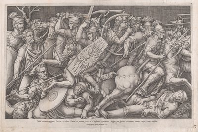 Lustro rzymskiej świetności: wojna Daican, 1553., 1553. autorstwa Nicolas Beatrizet