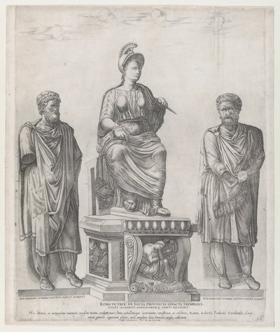 Lustro rzymskiej świetności: Rzym Zwycięski, 1549., 1549. autorstwa Nicolas Beatrizet
