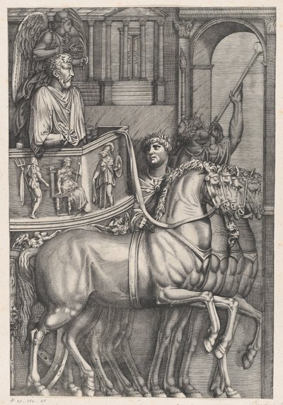 Triumf Marka Aureliusza, 1550., 1550. autorstwa Nicolas Beatrizet