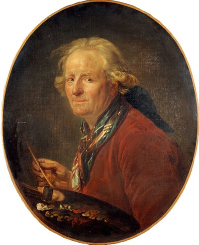 Autoportret. autorstwa Nicolas Bernard Lepicie
